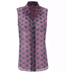 CAbi # 3620 Fan Blouse NWOT, size medium